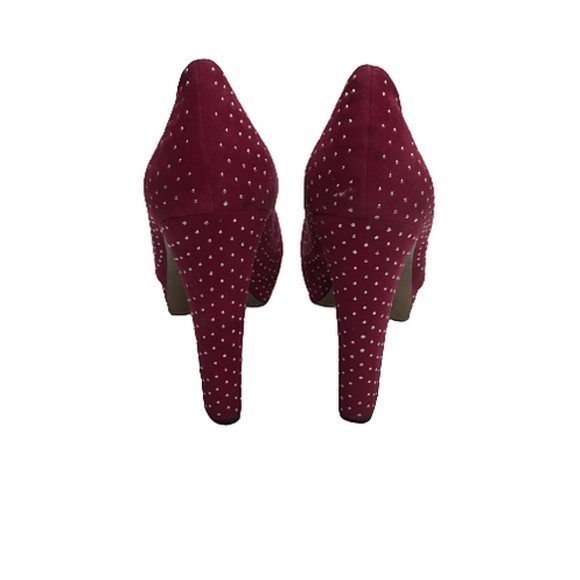 BCBG Size 9.5 Maxazria Heels with Diamond Studs - Picture 6 of 8